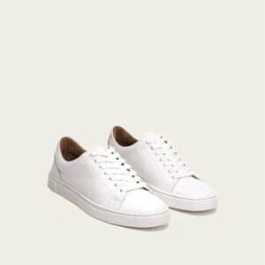 Frye women ivy low lace leather sneakers